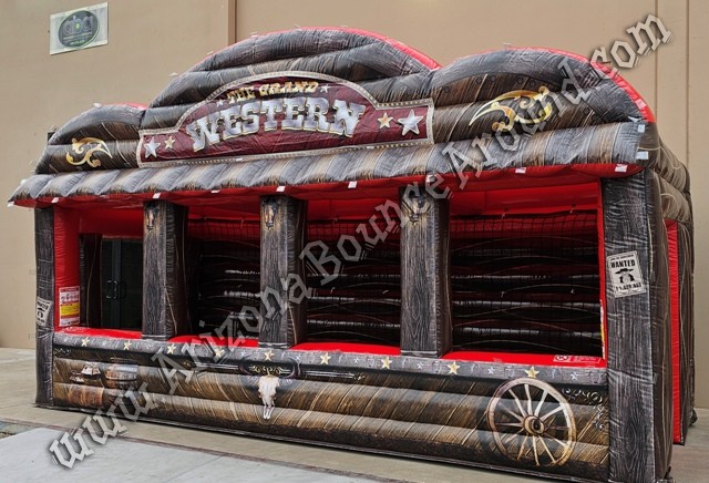 Western themed Carnival Booth Rental Phoenix Scottsdale Arizona